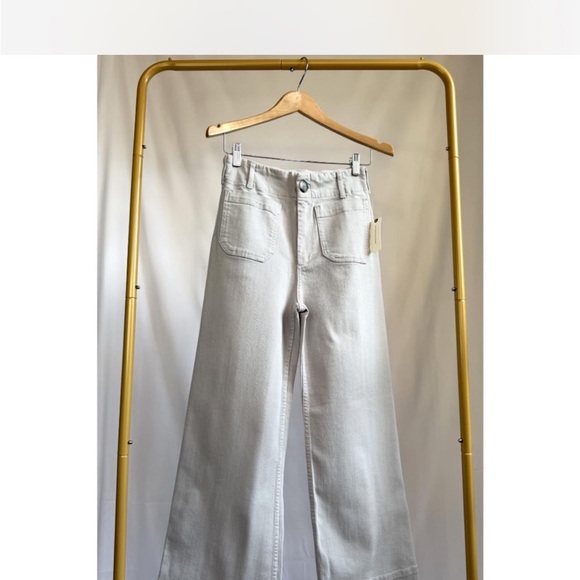 NWT Anthropologie Maeve The Colette in Light Gray - Picture 5 of 8